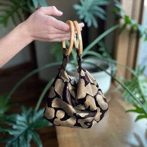 Vintage Pulvermacher New York Animal Print Evening Bag